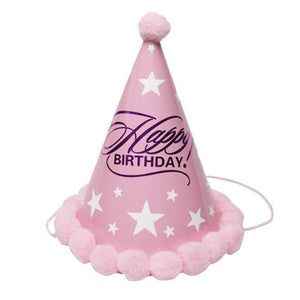 Children Cake Happy Birthday Party Hats