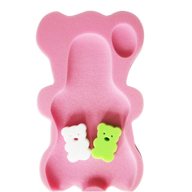 Baby Infant Soft Bath Sponge Seat Anti-Slip Foam
