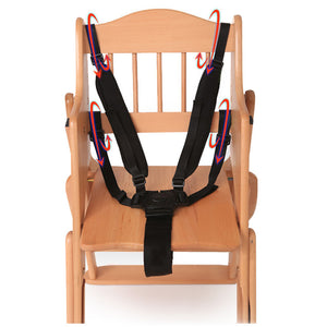 Baby 5 Point Harness High Chair Safe Belt