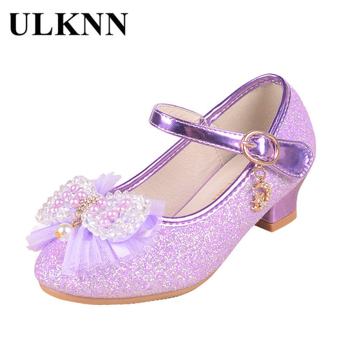 Girl Leather Shoes Children Kids Shoes