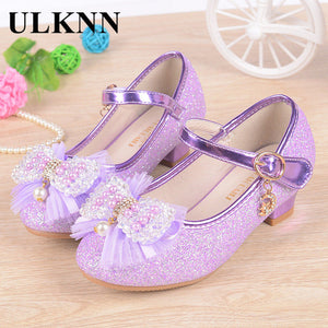 Girl Leather Shoes Children Kids Shoes
