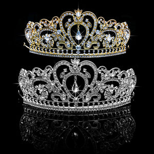 Women Rhinestone Tiara Wedding Crown Headband