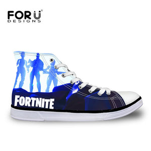 Boys Teenager High-top Vulcanized Shoes