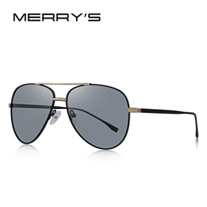 Men Classic Pilot Polarized Sunglasses