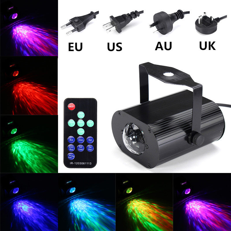 Mising 6W LED Stage Light Water Wave Effect