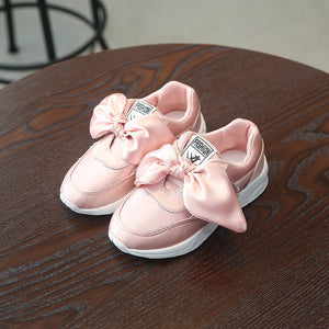Girls Princess Sneakers For Children Girl PU Leather Shoes