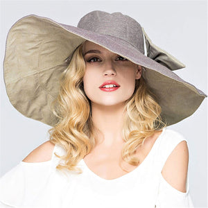 Women reversible summer hat