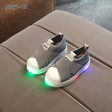 Children Kids Sneakers LED Lighting Shoes