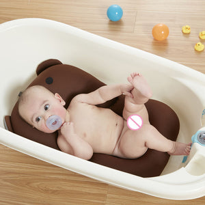 Baby Cartoon Bath Mat Soft Non-slip Bathing Cushion