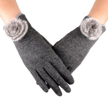 Women Touch Screen Warm Wrist Gloves