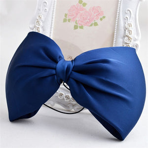 Girl Kids Flower Big Bowknot Bow Headband