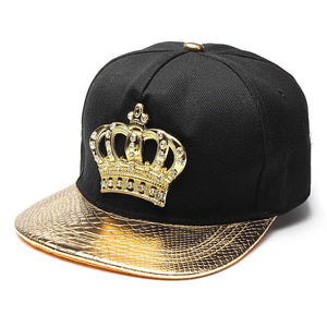 Women & Men Snapback Hat KING Crown Baseball Caps