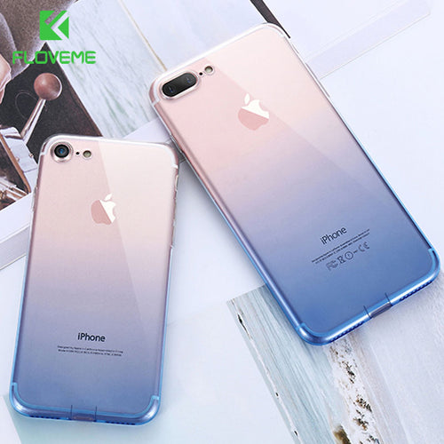 FLOVEME For iPhone 7 7 Plus X 8 Plus Case For iPhone X XS MAX XR Ultra Silicone Case For iPhone 6 6S Plus iPhone 5 5S SE XR Capa
